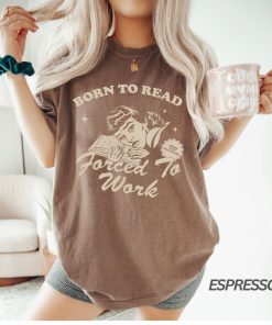 Born To Read Bookish Shirt, Funny Reader, Book Addict, Book Lover