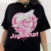 Hazbin Hotel Angel Dust And Fat Nugget Lover Tshirt