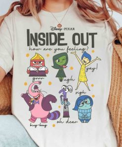 Disney Pixar Inside Out How Are You Feeling Group Shot T-shirt