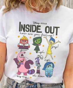 Disney Pixar Inside Out How Are You Feeling Group Shot T-shirt