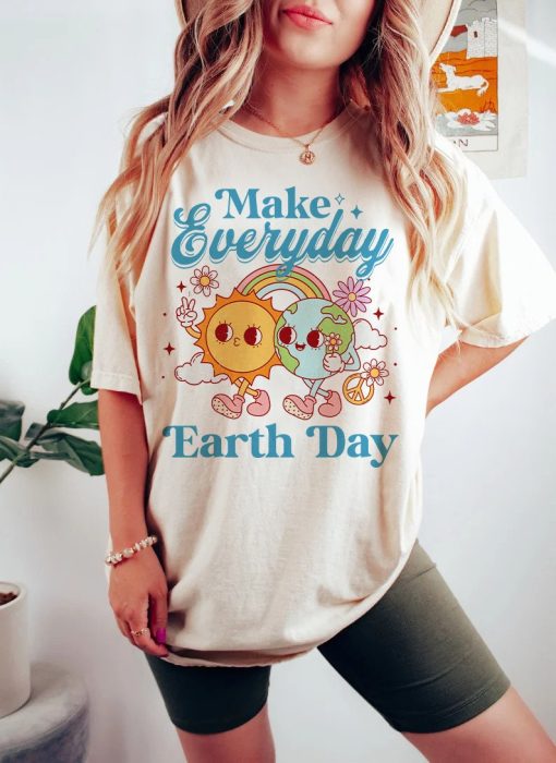 Make everyday earth day shirt | earth day shirt for teacher