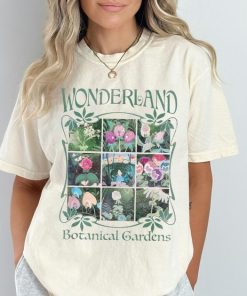 Disney Alice In Wonderland Botanical Gardens Shirt