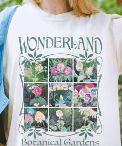 Disney Alice In Wonderland Botanical Gardens Shirt