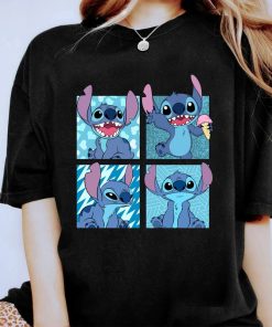 Disney Stitch Emotions Comfort Colors Shirt