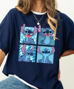 Disney Stitch Emotions Comfort Colors Shirt