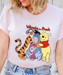 Disney Pooh Friends Hugging Winnie The Pooh Shirt