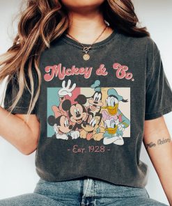 Vintage Mickey & Co 1928 Shirt, Retro Vintage Disney Shirt