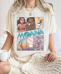 Vintage Disney Moana Shirt, Hei Hei And Pua Floral T-shirt