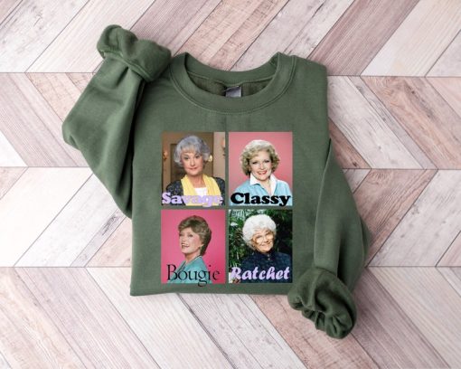 Golden Warhol Girls Sweatshirt, Blanche Shirt, Dorothy Shirt