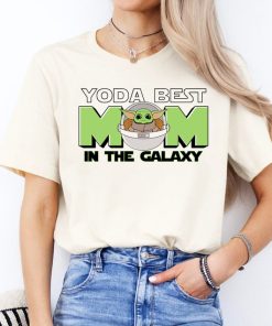 Best Mom In the Galaxy Baby Yoda Shirt, Disney Star Wars Mama Shirt