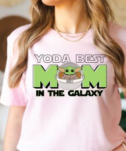 Best Mom In the Galaxy Baby Yoda Shirt, Disney Star Wars Mama Shirt