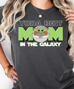 Best Mom In the Galaxy Baby Yoda Shirt, Disney Star Wars Mama Shirt