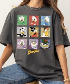 Disney DuckTales Group Shot Comic Box Up T-Shirt