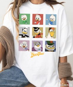 Disney DuckTales Group Shot Comic Box Up T-Shirt