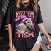 Raccoon Retro Bootleg T-shirt 90s Style Rizz Em With The Tism Retro