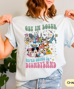 Comfort Colors Retro Get in loser we’re going to Disney World Shirt