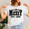 Comfort Colors Mickey est 1928 T-shirt, Disney Shirt for Women Men