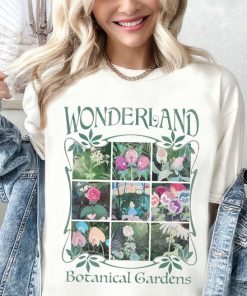 Disney Alice In Wonderland Botanical Gardens Shirt