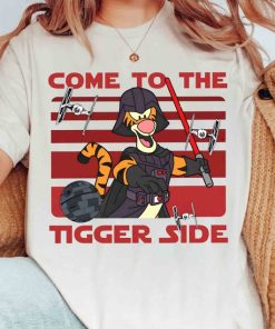 Funny Come to the Tigger Side Winnie The Pooh T-shirt