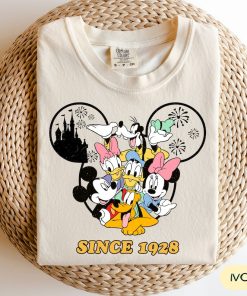 Disney Mickey & Co 1928 Comfort Colors Shirt, Disney Family Shirts