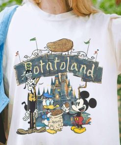 Vintage Disney Mickey And Friends Shirt, Disney Potatoland T-shirt