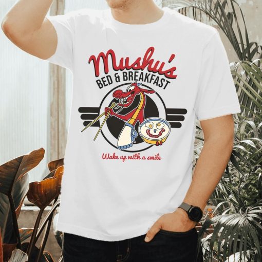 Disney Mulan Mushu Shirt, Mushu'S Bed And Breakfast Poster Sweatshirt