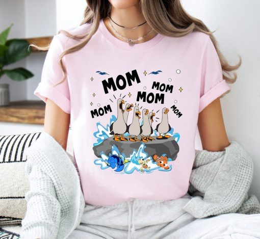 Disney Seagulls Mom Shirt, Disney Finding Nemo Seagulls Mine