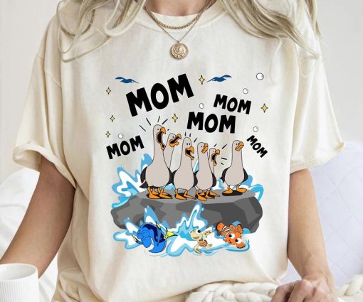 Disney Seagulls Mom Shirt, Disney Finding Nemo Seagulls Mine