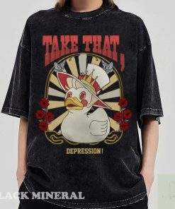 Take That Depression Duck Shirt, Hazbin Hotel Shirt, Lucifer Shirt