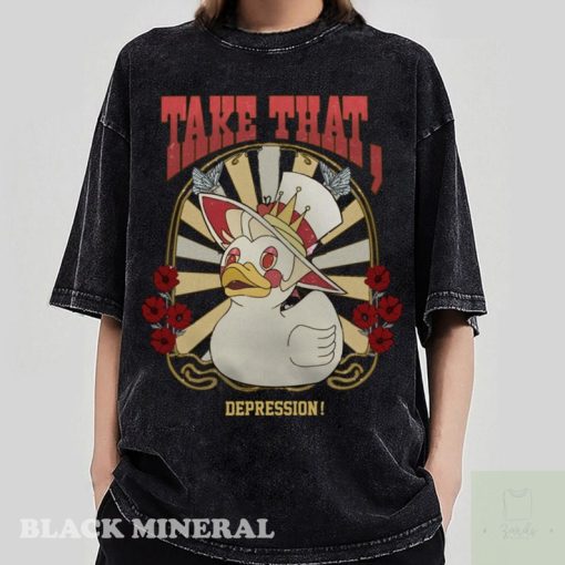 Take That Depression Duck Shirt, Hazbin Hotel Shirt, Lucifer Shirt