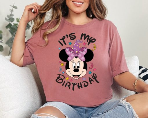 Disney Minnie Birthday Shirt, Its My Birthday Girl Shirt