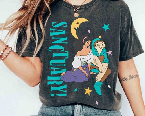 Vintage Esmeralda and Quasimodo Sanctuary T-shirt