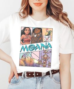 Vintage Disney Moana Shirt, Hei Hei And Pua Floral T-shirt