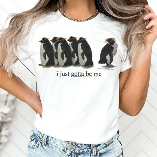 I Just Gotta Be Me Penguin Shirt, Vintage Penguin Tshirt