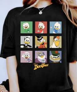 Disney DuckTales Group Shot Comic Box Up T-Shirt