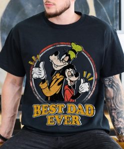 Vintage Disney Best Dad Ever Shirt, Retro Disney Goofy And Max T-shirt