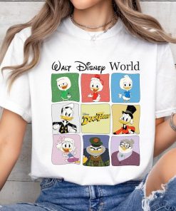 Vintage Disney Ducktales Characters Walt Disney World Shirt