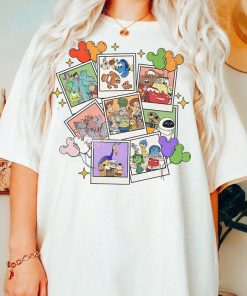 Funny Disney Pixar Characters Group Shirt