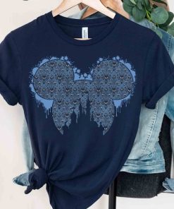 Disney Castle Haunted Mansion Mickey Icon Comfort Color T-shirt