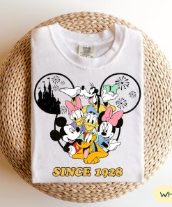 Disney Mickey & Co 1928 Comfort Colors Shirt, Disney Family Shirts