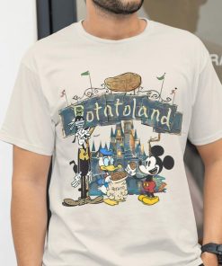 Vintage Disney Mickey And Friends Shirt, Disney Potatoland T-shirt