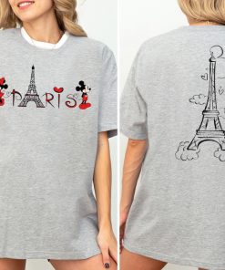 Disney Paris Shirt, Mickey Minnie Eiffel Tower Shirt