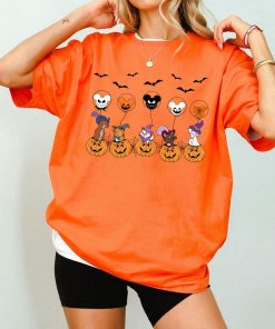 Disney Aristocats Witches Halloween Spooky Balloon Shirt