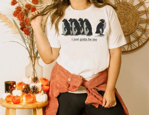 I Just Gotta Be Me Penguin Shirt, Vintage Penguin Tshirt