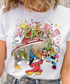 Disney Epcot Center Sorcerer Mickey Mouse and Friends T-shirt