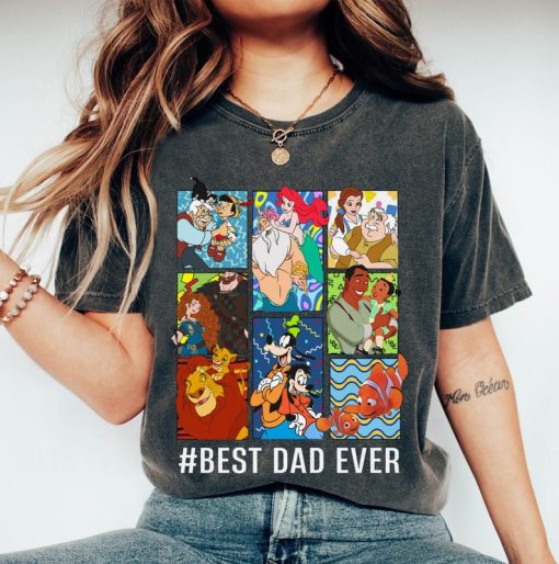 Disney Best Dad Ever Shirt, Disney Father's Day Gift T-shirt