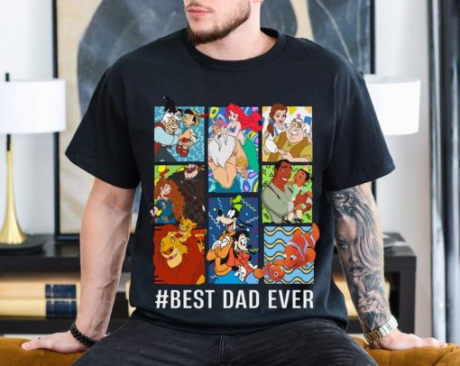 Disney Best Dad Ever Shirt, Disney Father's Day Gift T-shirt