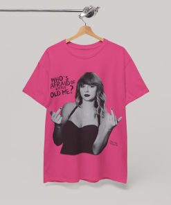 Taylor Swiftie merch trendy tshirt giving the finger. TTPD In My