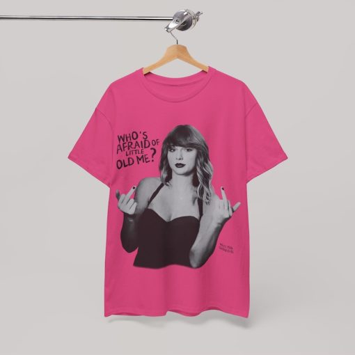 Taylor Swiftie merch trendy tshirt giving the finger. TTPD In My