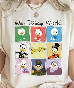 Vintage Disney Ducktales Characters Walt Disney World Shirt